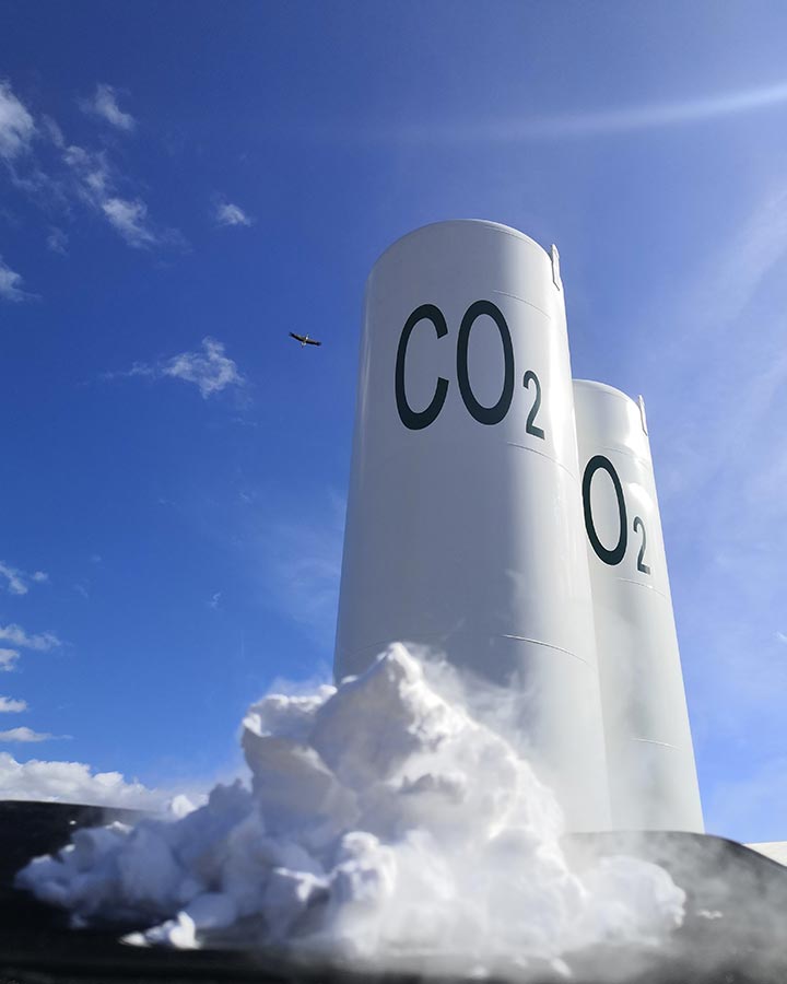 impianto di cattura CO2
